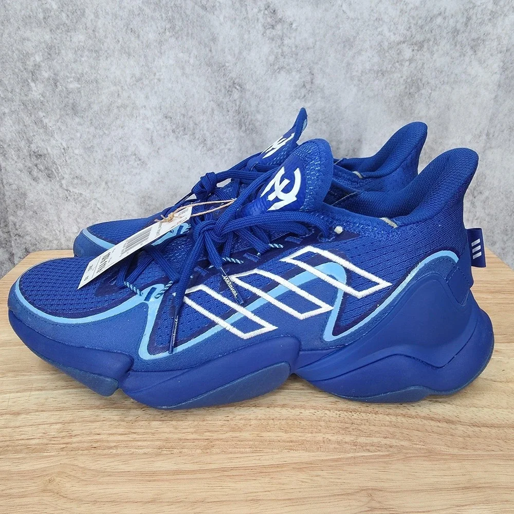 Adidas Mahomes 1 Impact Flex Sneakers Mens 10.5 Royal Blue IF4803‎ Shoes
